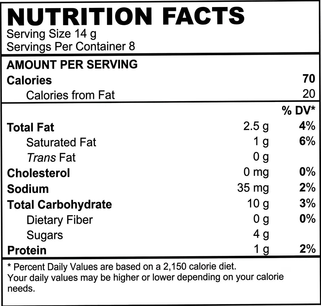Oishi Pillows Party Size Isi Cokelat ingredients list