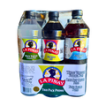 Three bottles of La Pinay packaged together in a clear plastic bag.