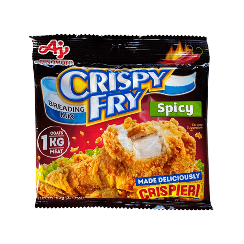 A pack of crispy fry spicy flavor, garnished with herbs and served with dipping sauce on the side.