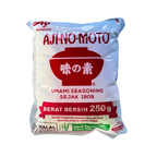 Ajinomoto Umami MSG seasoning with a vibrant label, showcasing its unique flavor-enhancing properties for various dishes.