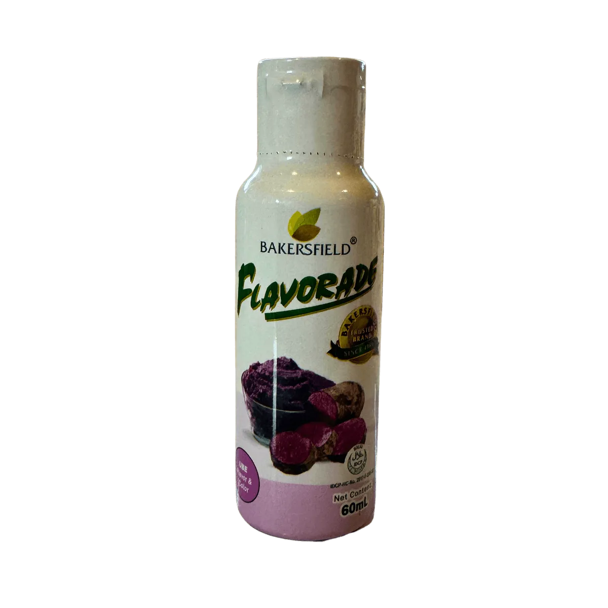 A sleek bottle of Flavorade positioned on a black background, highlighting its distinctive shape and branding.