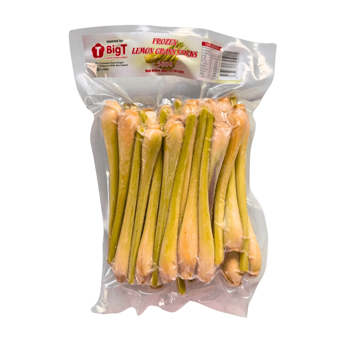 A bag of fresh leeks displayed against a black background, highlighting their vibrant green color and long stalks.