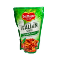 A package of Del Monte Italian Style Spaghetti featuring a vibrant label with pasta and tomato imagery.