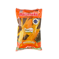 A close-up of maizenaku corn starch, showcasing vibrant orange corn kernels arranged neatly.