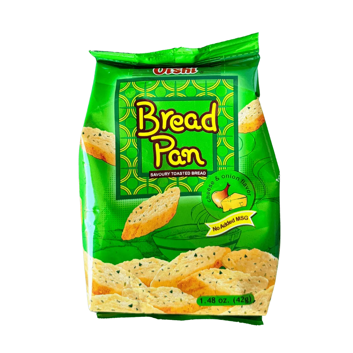 A freshly baked bread pan, showcasing its golden-brown crust and soft interior.
