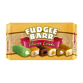 A decadent fudgee barr flavor combo, featuring rich chocolate layers.