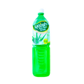 A bottle filled with green liquid, prominently displayed against a black background.