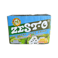 A box of Zest-O juice drinks featuring vibrant packaging and various fruit illustrations.